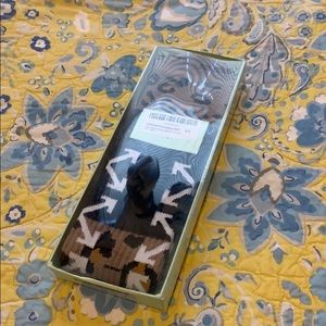 OW Cheetah Print Socks